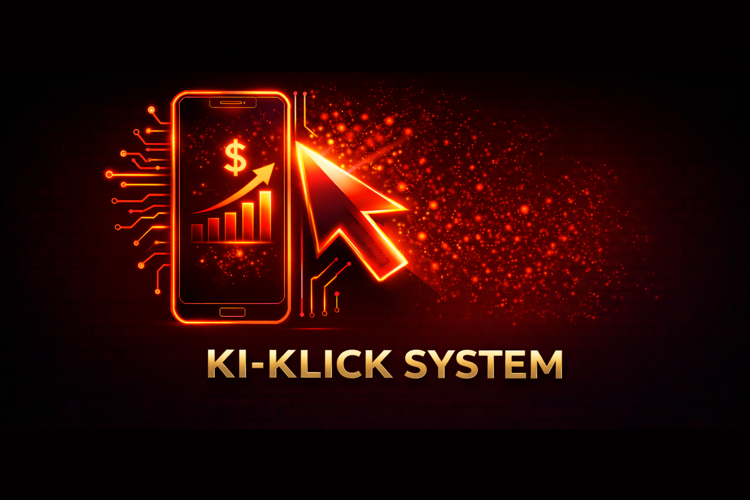 KI-Klick System Produkt-Mockup